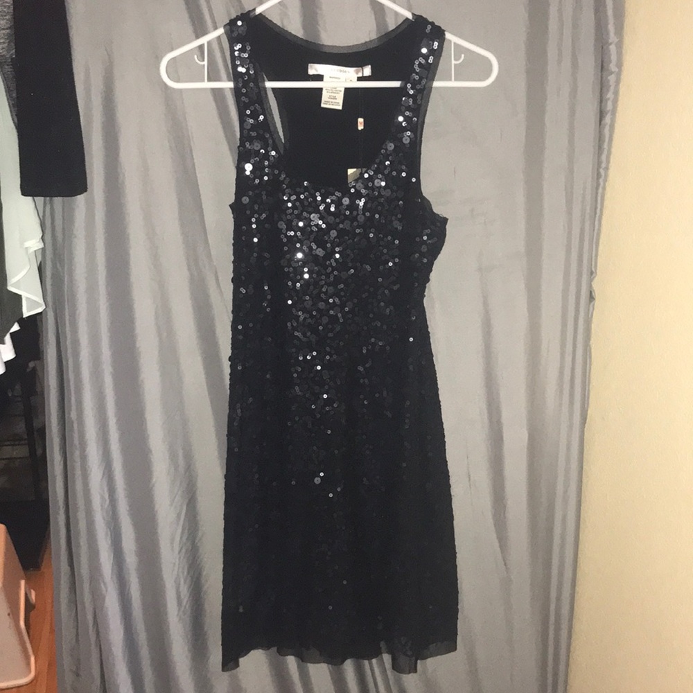 New with tags. - Black sequin dress